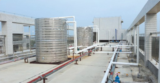 中央熱水工程管道應用